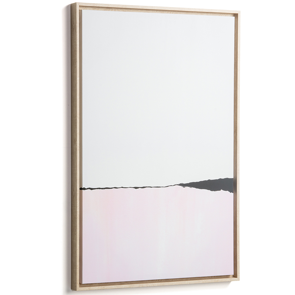 Kave Home Wrigley Picture Pink, 60 x 90 cm