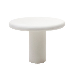 Addaia-ruokapöytä, valkoinen, ⌀ 90 cm