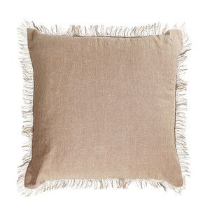 Abinadi-tyynynpäällinen, beige, 45 x 45 cm
