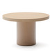 Aiguablava-ruokapöytä, beige, ⌀ 120 cm