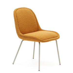 Aimin-tuoli, keltainen buklee/beige