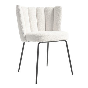 Aniela Chair, White/Black