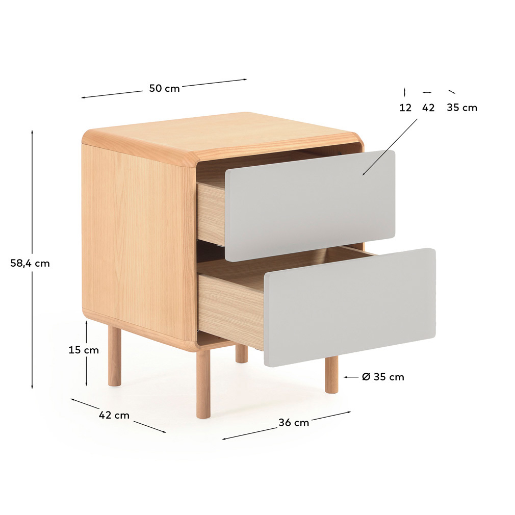 Anielle Bedside Table