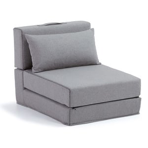 Arty Bed Chair, Light Grey