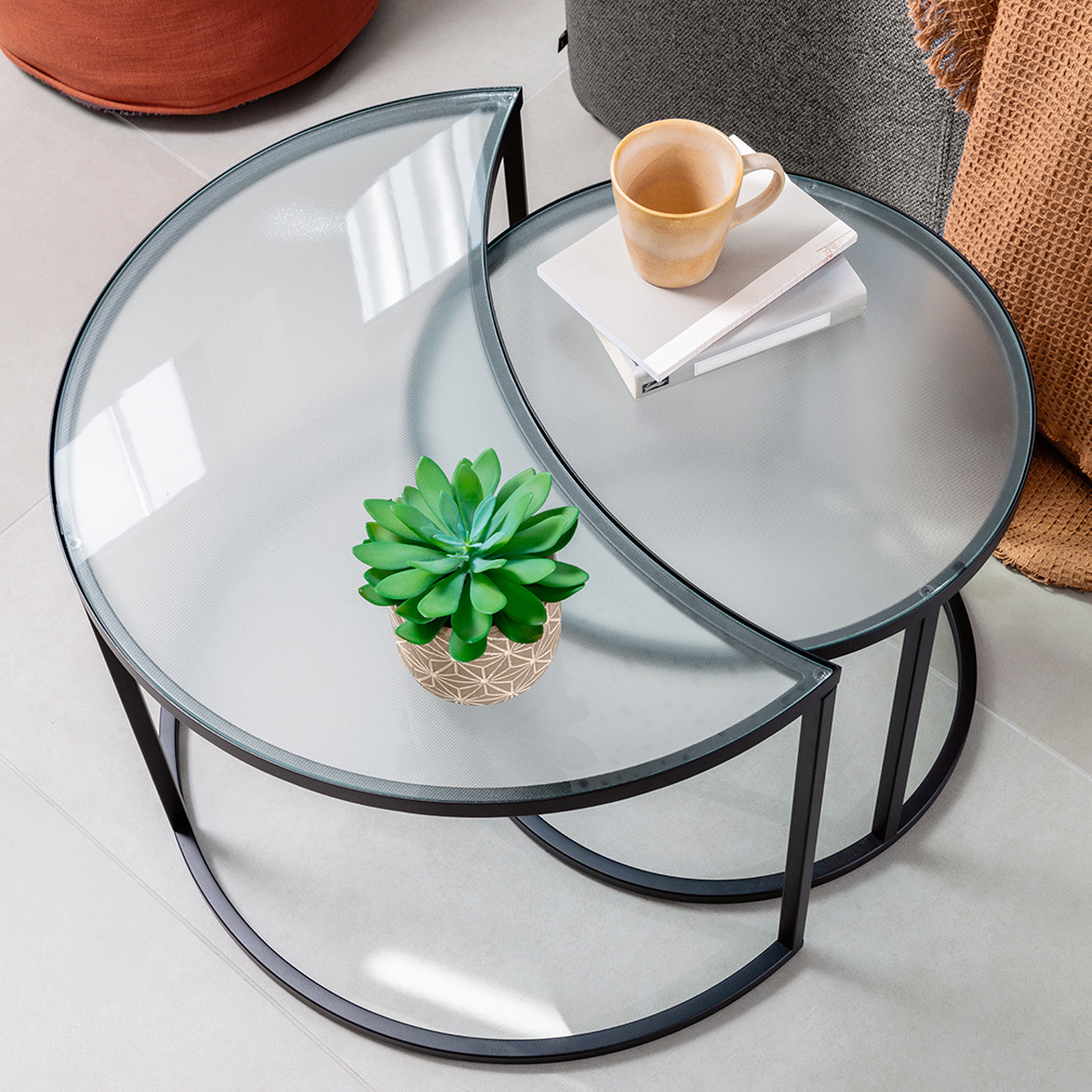 Bast Side Table Set