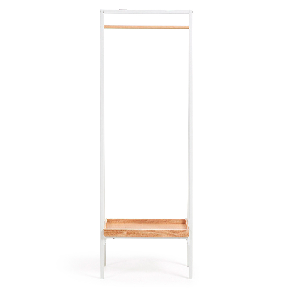 Habitat white clothes 2025 rail
