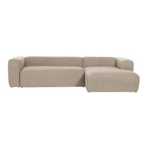 Blok Chaise Sofa, Beige, W 300 cm / Right