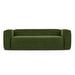 Blok Sofa, Green Corduroy, W 210 cm