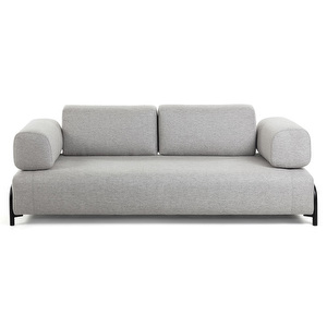 Compo-sohva, vaaleanharmaa, L 232 cm
