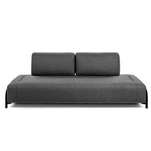 Compo-sohva, tummanharmaa, L 232 cm