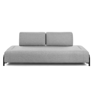 Compo-sohva, vaaleanharmaa, L 232 cm