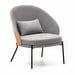 Eamy Armchair, Light Grey / Light Ash