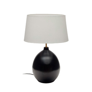 Foixa Table Lamp, Black/White