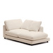 Gala-divaani, beige, L 195 cm / oikea