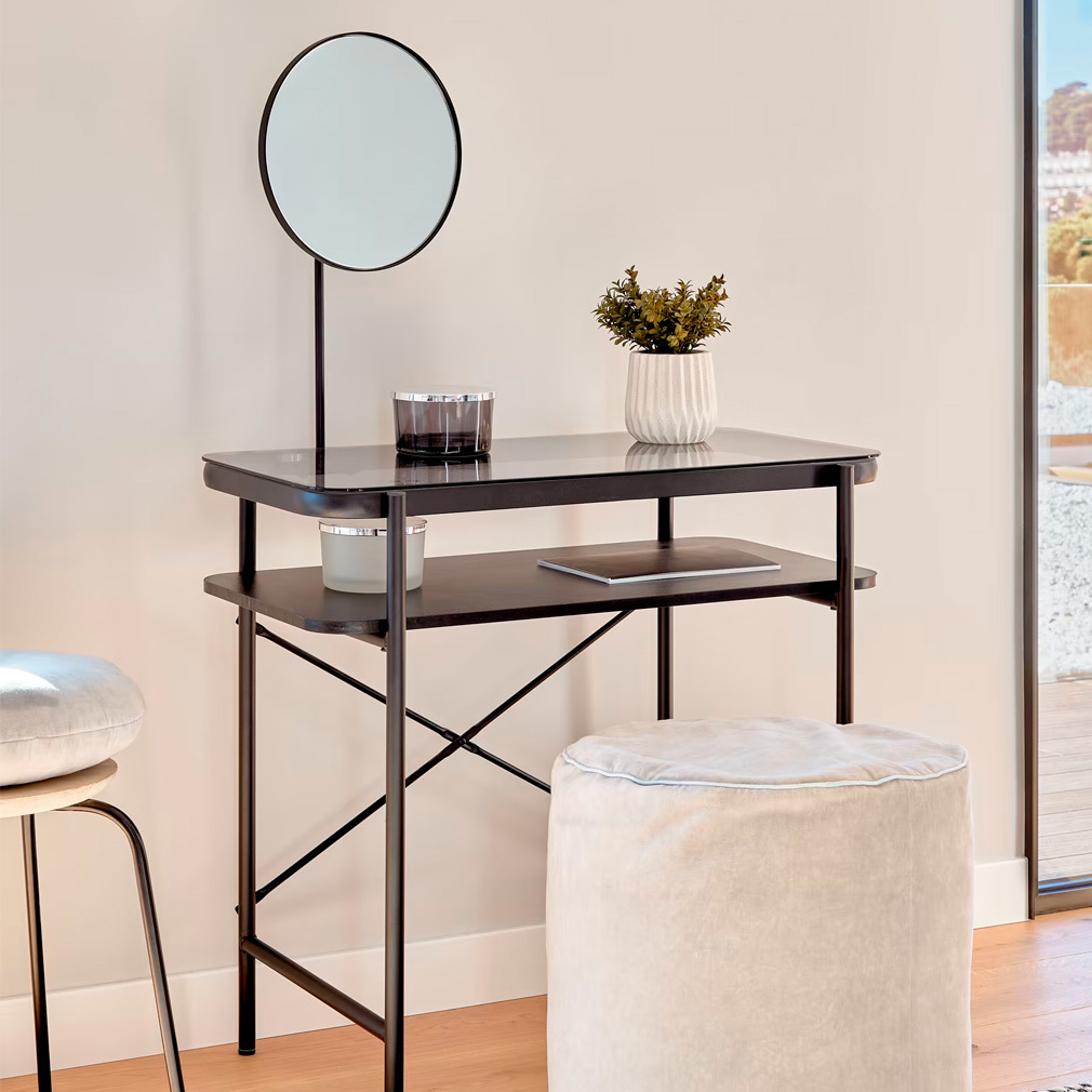 Galatia Side Table With Mirror
