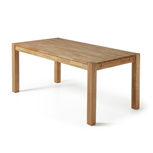 Isbel Extendable Dining Table, Oak, 90 x 140/220 cm