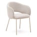 Maina-tuoli, Vista-kangas beige / beige metalli