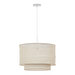 Mariela-varjostin, beige pellava, ⌀ 40 cm