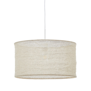 Mariela-varjostin, beige pellava, ⌀ 50 cm
