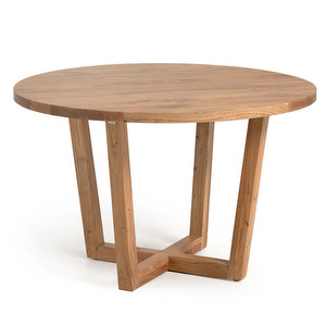 Nahla Dining Table, Acacia, ⌀ 120 cm