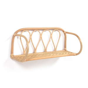 Nyarai Wall Shelf, Rattan, 58 x 25 cm