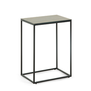 Rewena Side Table, Brown/Black, 45 x 30 cm