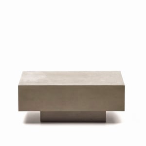 Rustella Side Table, Concrete, 80 x 60 cm