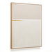Salin-taulu, beige / vaakasuorat kuviot, 80x100cm