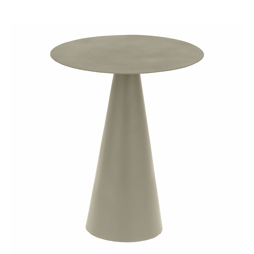 Kave Home Shirel-sivupöytä vihreä, ⌀ 40 cm