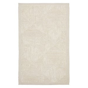 Sicali-juuttimatto, valkoinen, 160 x 230 cm