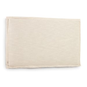 Tanit Headboard, White Linen, 186 x 106 cm