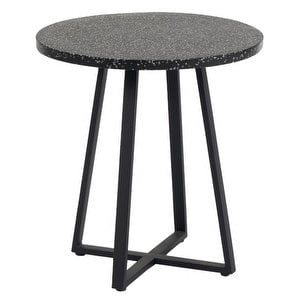 Tella-pöytä, musta, ⌀ 70 cm