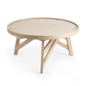 Tenda Coffee Table, Mindi Wood, ⌀ 81cm