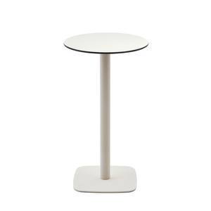 Tiaret-baaripöytä, valkoinen, ⌀ 60 cm