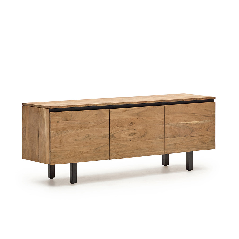 Kave Home Uxue TV Stand Acacia, 150 x 58 cm