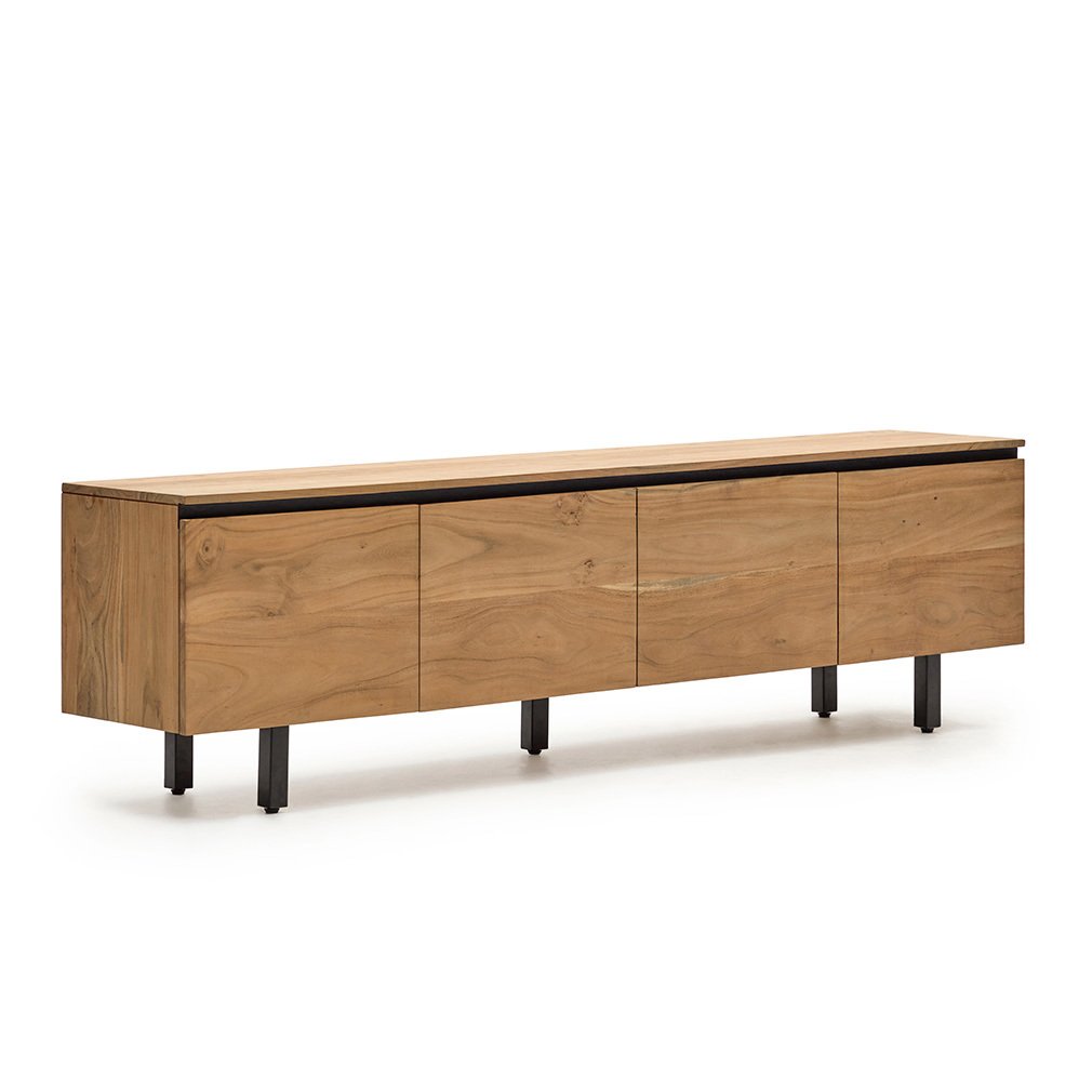 Kave Home Uxue TV Stand Acacia, 200 x 58 cm