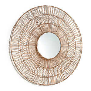 Viviana Mirror, Rattan, ⌀ 110 cm