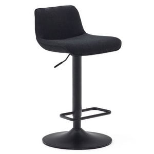 Zenda-baarituoli, musta/musta, 81-102 cm
