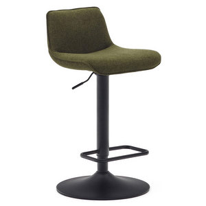 Zenda-baarituoli, tummanvihreä/musta, 81–102 cm Zenda-baarituoli, tummanvihreä/musta, 81–102 cm
