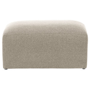 Blok Pouffe, Beige, 90 x 70 cm