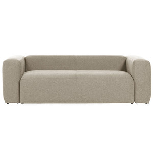 Blok-sohva, beige, L 240 cm