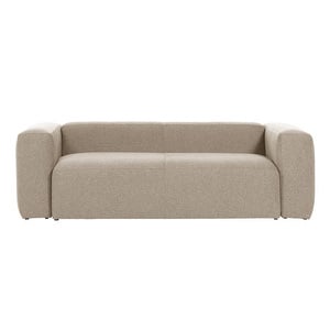 Blok-sohva, beige, L 210 cm