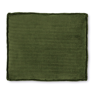 Blok-tyyny, vihreä vakosametti, 50 x 60 cm Blok-tyyny, vihreä vakosametti, 50 x 60 cm
