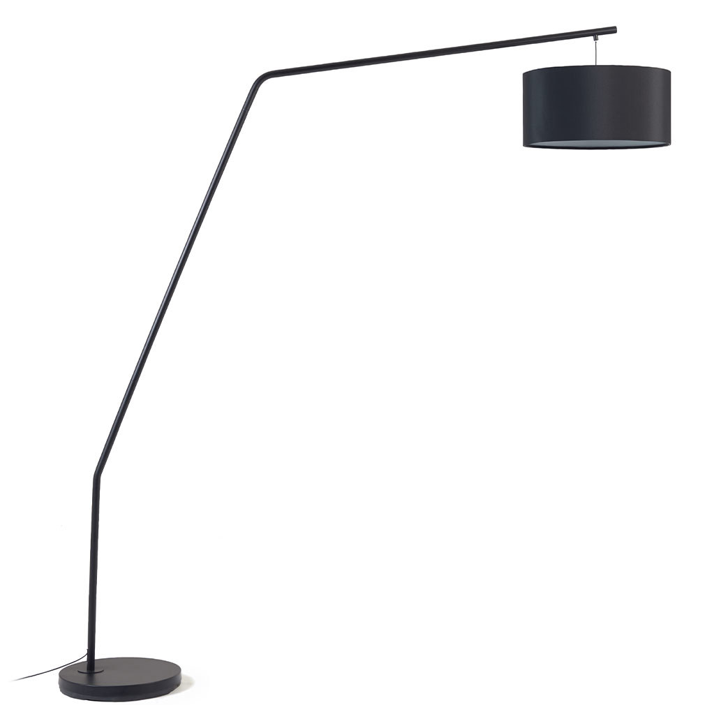 Kave Home Ciana Floor Lamp Black Kave Home Ciana Floor Lamp Black