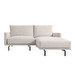 Galene Chaise Sofa, Beige, W 214 cm