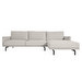 Galene Chaise Sofa, Beige, W 314 cm