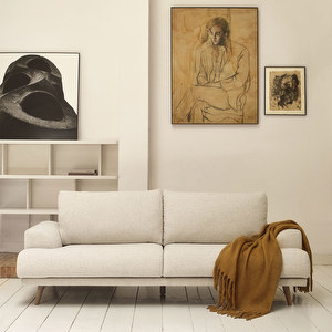 Karin Sofa, White, W 231 cm