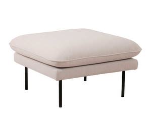 Levon Ottoman, Fabric Soul 387 Natural, 78 x 78 cm