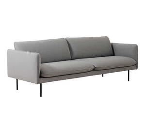 Levon-sohva, Soul-kangas 381 grey, L 220 cm