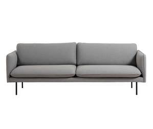 Levon-sohva, Soul-kangas 381 grey, L 220 cm